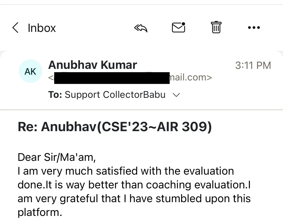 Testimonial from Anubhav